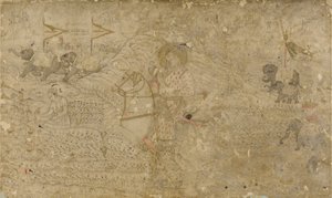 Shah Jahan a jeho syn Dara Shikoh Hunting, s. 1790. od Unbekannt