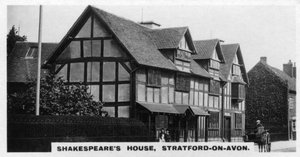 Shakespearův dům, Stratford-on-Avon, Warwickshire, 20. léta 20. století od Unbekannt