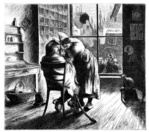 Holení nepřítele na Montmirail, 1870 od Unbekannt