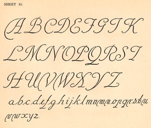 List 10, z portfolia abeced, 1929 od Unbekannt