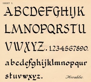 List 5, z portfolia abeced, 1929 od Unbekannt