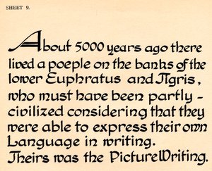 List 9, z portfolia abeced, 1929 od Unbekannt