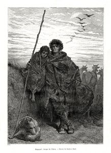 Pastýř z Alava, Španělsko, 1886 od Unbekannt