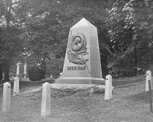 Sheridans Tomb, Arlington National Cemetery, Virginia, USA, c1900. od Unbekannt