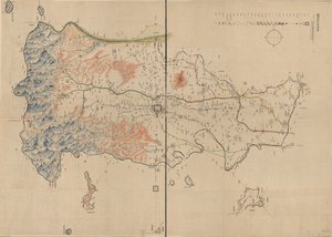 Zobrazuje hory, řeky, města, vesnice, trhy, chrámy a silnice v okrese Anyang v provincii Henan. Reliéf zobrazený obrázkově. Dostupné také prostřednictvím webové stránky Library of Congress jako rastrový obrázek. Předchozí signatura: G7823.A77 1910 .A5 Trez od Unbekannt