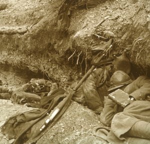 Siesta, Verdun, severní Francie, 1916 od Unbekannt