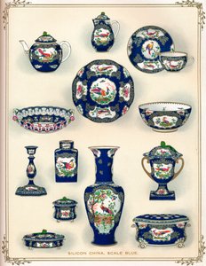 Silicon China, Scale Blue, počátek 20. století. 1911 od Unbekannt