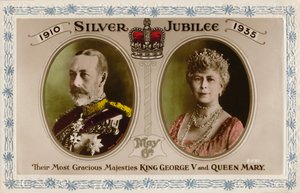 Stříbrné jubileum 1910-1935, 6. května – král Jiří V. a královna Marie, 1935. od Unbekannt