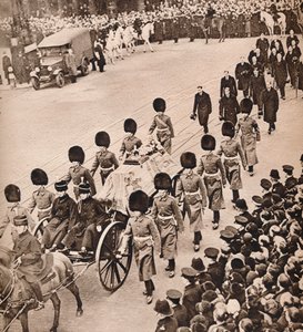 Simple Majesty: Rakev King Georges, na kterou se vztahuje Royal Standard, 1936 od Unbekannt