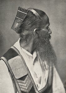 Sinhálský sluha s hřebínkem z želvoviny, 1926 od Unbekannt