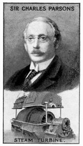 Sir Charles Algernon Parsons, irský inženýr, c1924 od Unbekannt