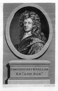 Sir Godfrey Kneller 1646-1723, portrétista, 19. stol. od Unbekannt