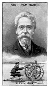 Sir Hiram Stevens Maxim, vynálezce Maxim Gun, c1924 od Unbekannt