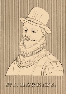 Sir I. Hawkins, 1532-1595, 1830. od Unbekannt
