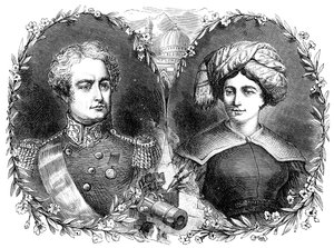 Sir Robert a Lady Sale, 19. století od Unbekannt