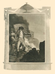 Sir Sidney Smith Defending the Breach at Acre, 1799, 1816. od Unbekannt