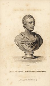Sir Thomas Stamford Raffles , britský státník, spisovatel a přírodovědec od Unbekannt