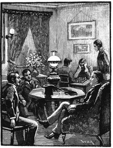 Obývací pokoj v YMCA, Exeter Hall, Londýn, 1887 od Unbekannt