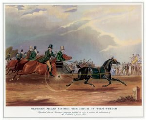 Šestnáct mil pod hodinou Tom Thumb, 1831 od Unbekannt