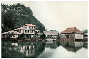 Malý letní hotel, Kanazawa, Japonsko, 1904 od Unbekannt
