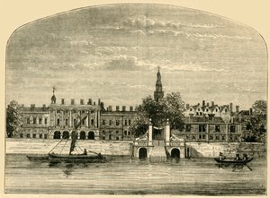 Somerset House and Stairs, 1881. od Unbekannt