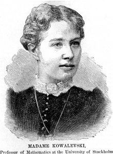 Sonia Sophie Kowalevski, ruský matematik, 1888 od Unbekannt