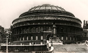Jižní vchod do Royal Albert Hall, Londýn, počátek 20. století od Unbekannt
