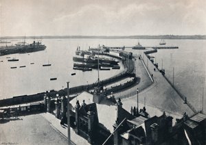 Southampton - The Pier, 1895 od Unbekannt