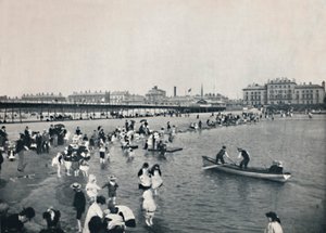 Southport – The Pier and the South Lake, 1895 od Unbekannt