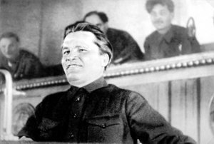 Sovětský politik Sergej Kirov, 17. sjezd komunistické strany, Moskva, SSSR, 1934 od Unbekannt