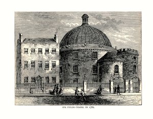 Kaple lázeňských polí, 1781 od Unbekannt