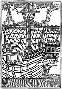 Španělská karavela, 1439 1964 od Unbekannt