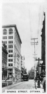 Sparks Street, Ottawa, Kanada, 20. léta 20. století od Unbekannt