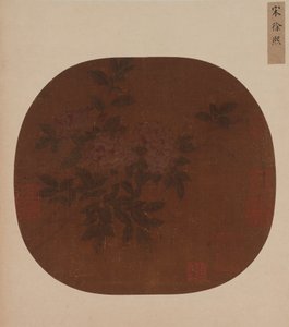Sprej z růží, dynastie Ming, 1368-1644. od Unbekannt