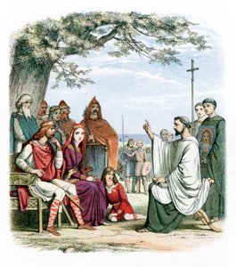 Svatý Augustin z Canterbury d604 od Unbekannt