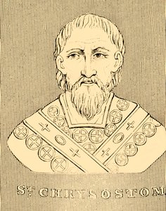 St. Chrysostom, c349-407, 1830. od Unbekannt