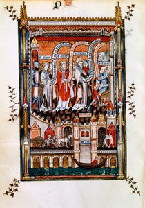 St Denis před Sissinius, 1317 od Unbekannt
