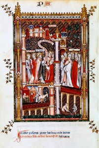 St Denis vysílá misionáře, 1317 od Unbekannt