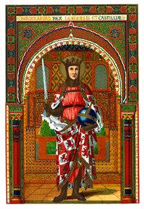 Svatý Ferdinand Ferdinand III Kastilie a León, 1886 od Unbekannt