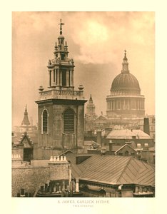 St James, Garlick Hithe, The Steeple, polovina konce 19. století. od Unbekannt