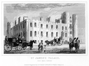St James Palace, Pall Mall, Westminster, Londýn. od Unbekannt