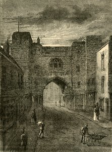 St. Johns Gate, Clerkenwell, c1872. od Unbekannt