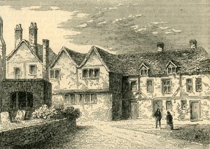 Nemocnice St. Katherines - The Brothers Houses v roce 1781, c1872. od Unbekannt