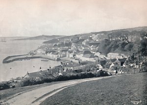St. Mawes – Zobrazení přístavu a hradu, 1895 od Unbekannt