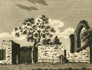 Kaple sv. Pankráce, v Canterbury, c1786. od Unbekannt