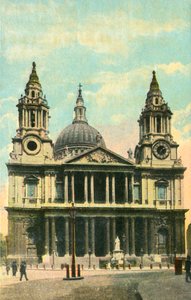 Katedrála St. Pauls, Londýn, c1910. od Unbekannt