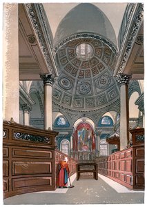 St Stephens, Walbrook, c1850 od Unbekannt