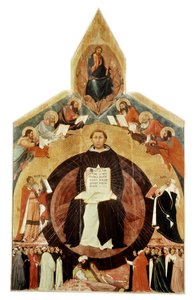 Svatý Tomáš Akvinský, italský teolog a filozof od Unbekannt