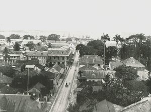 St Vincent Street, Port of Spain, Trinidad, 1895. od Unbekannt