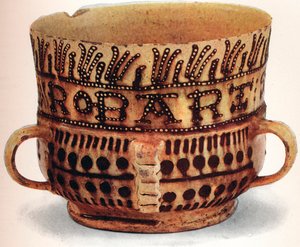 Staffordshire Slip Ware, 1909, 1914 od Unbekannt